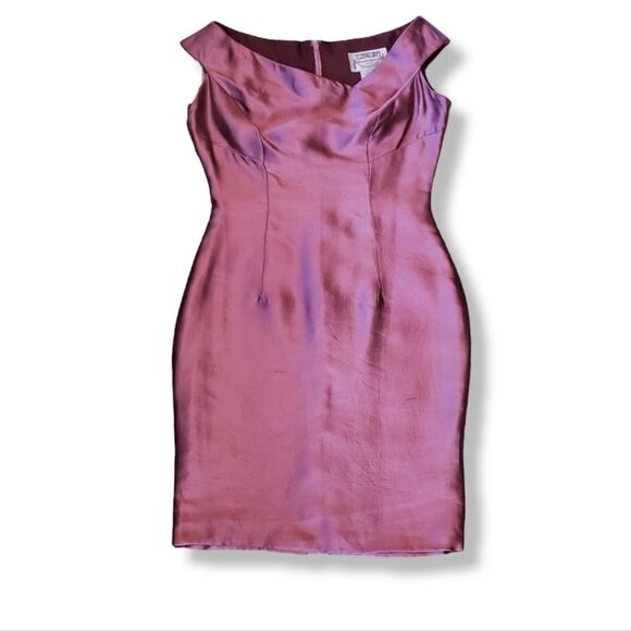 David Fielden asymetrical silk dress - Picture 9 of 17